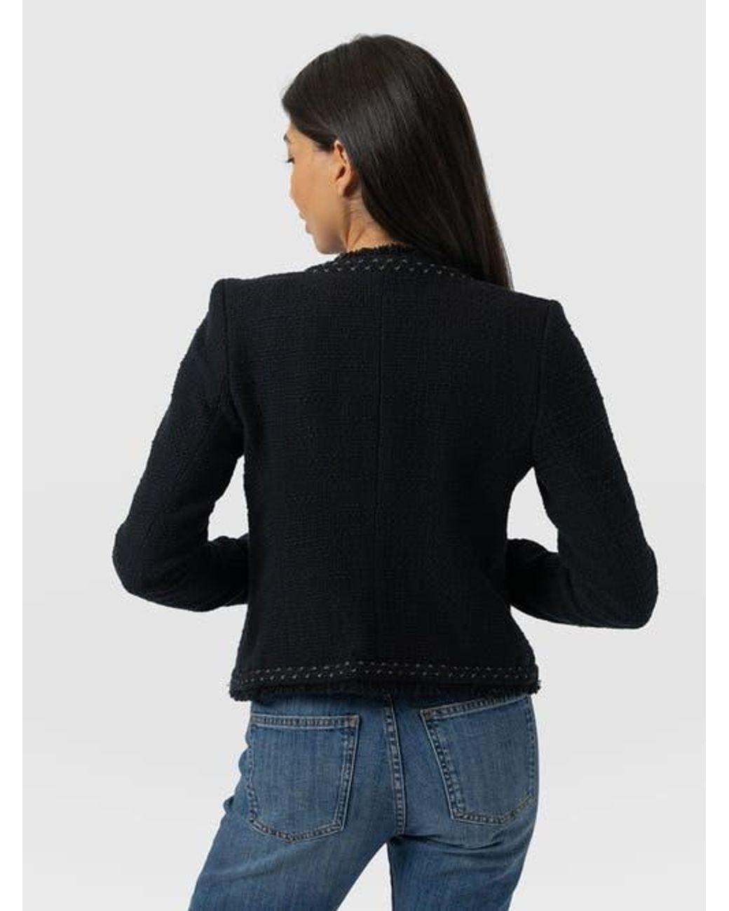 Saint + Sofia Blue Rayner Jacket