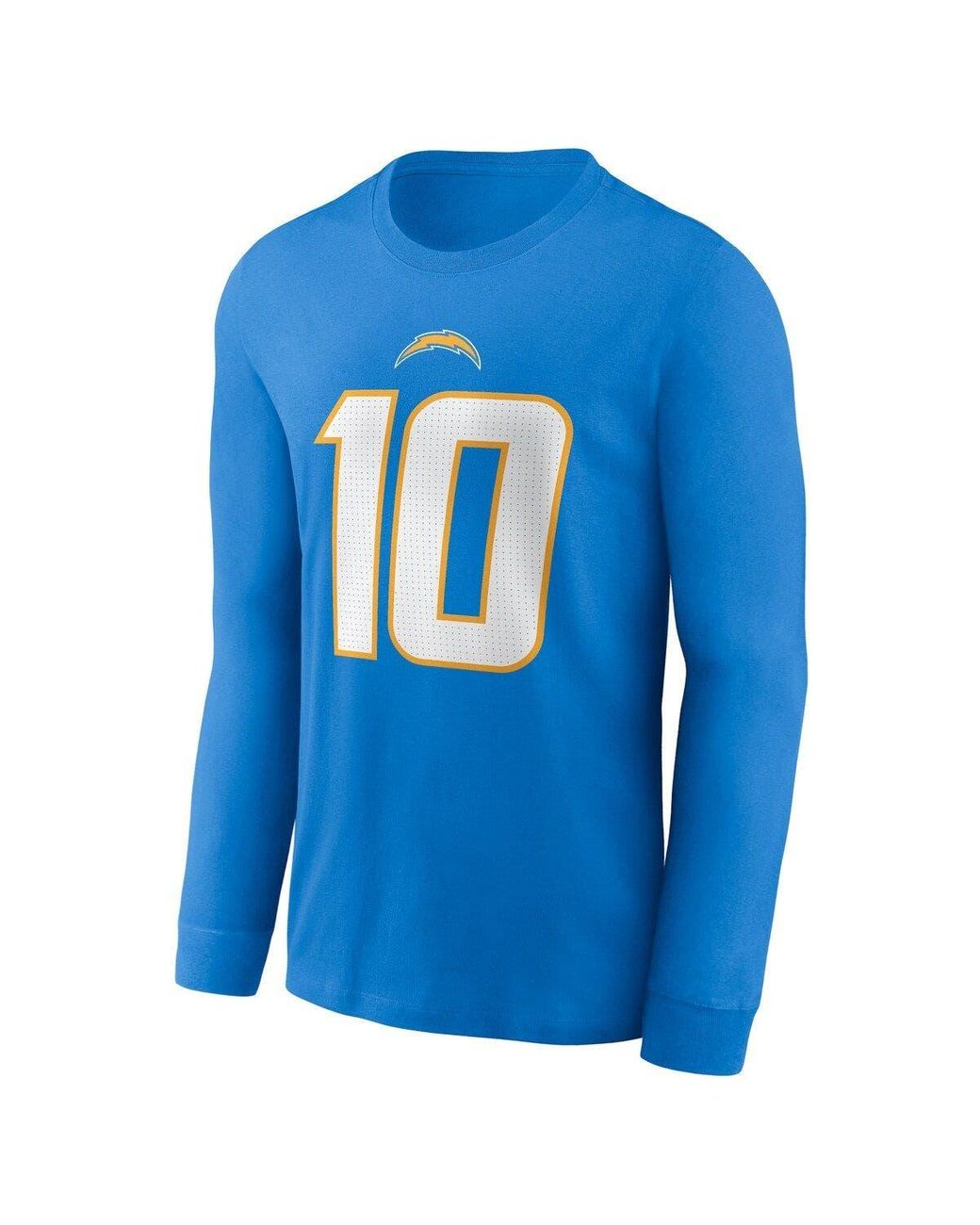 Nike Men's Nike Heathered Charcoal/Powder Blue Los Angeles Chargers Fan Gear  Performance Hoodie - T-Shirt