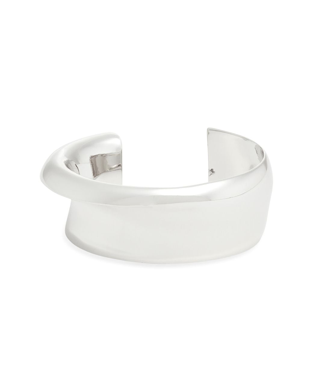Open Edit White Bold Cuff Bracelet