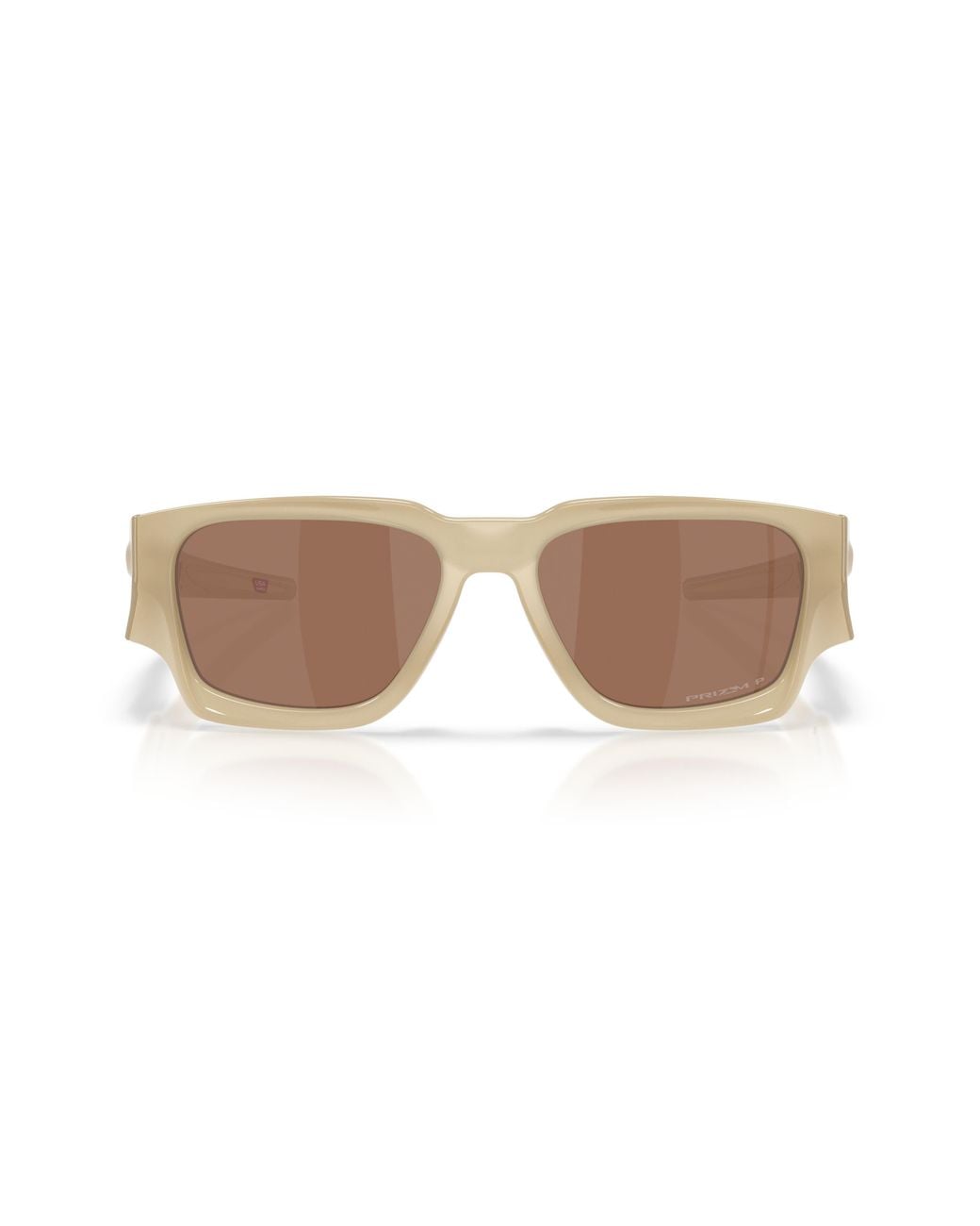 Oakley Brown Instagator 58Mm Polarized Rectangular Sunglasses for men