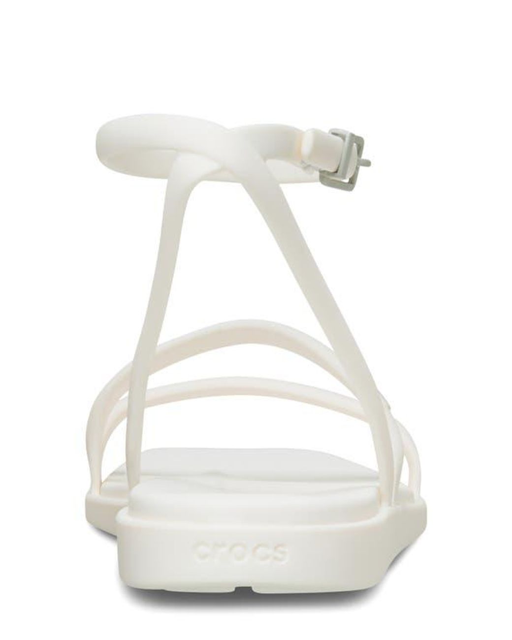 CROCSTM White Miami Ankle Strap Sandal