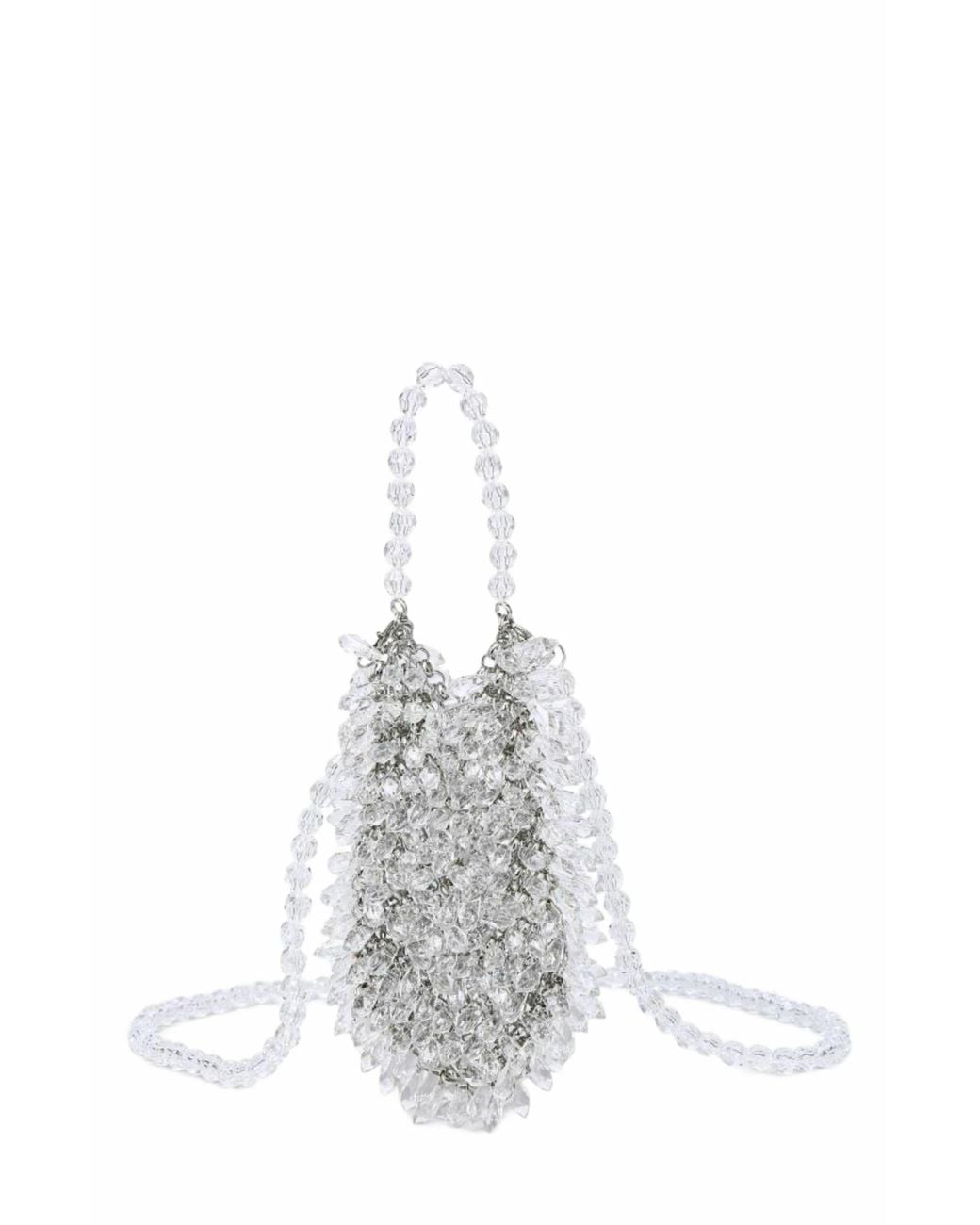 Moda Luxe White Mariah Evening Bag