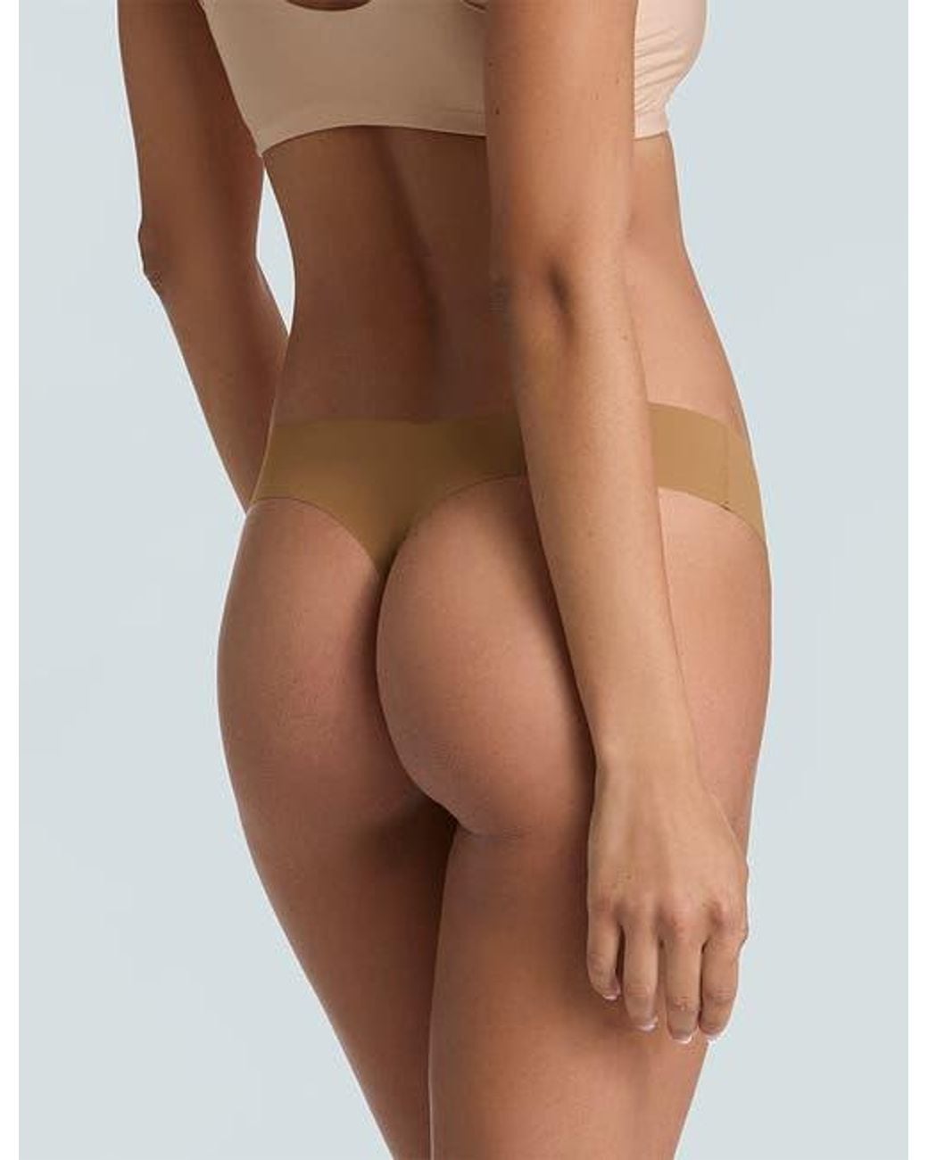 Commando Natural Classic Solid Thong 5-Pack