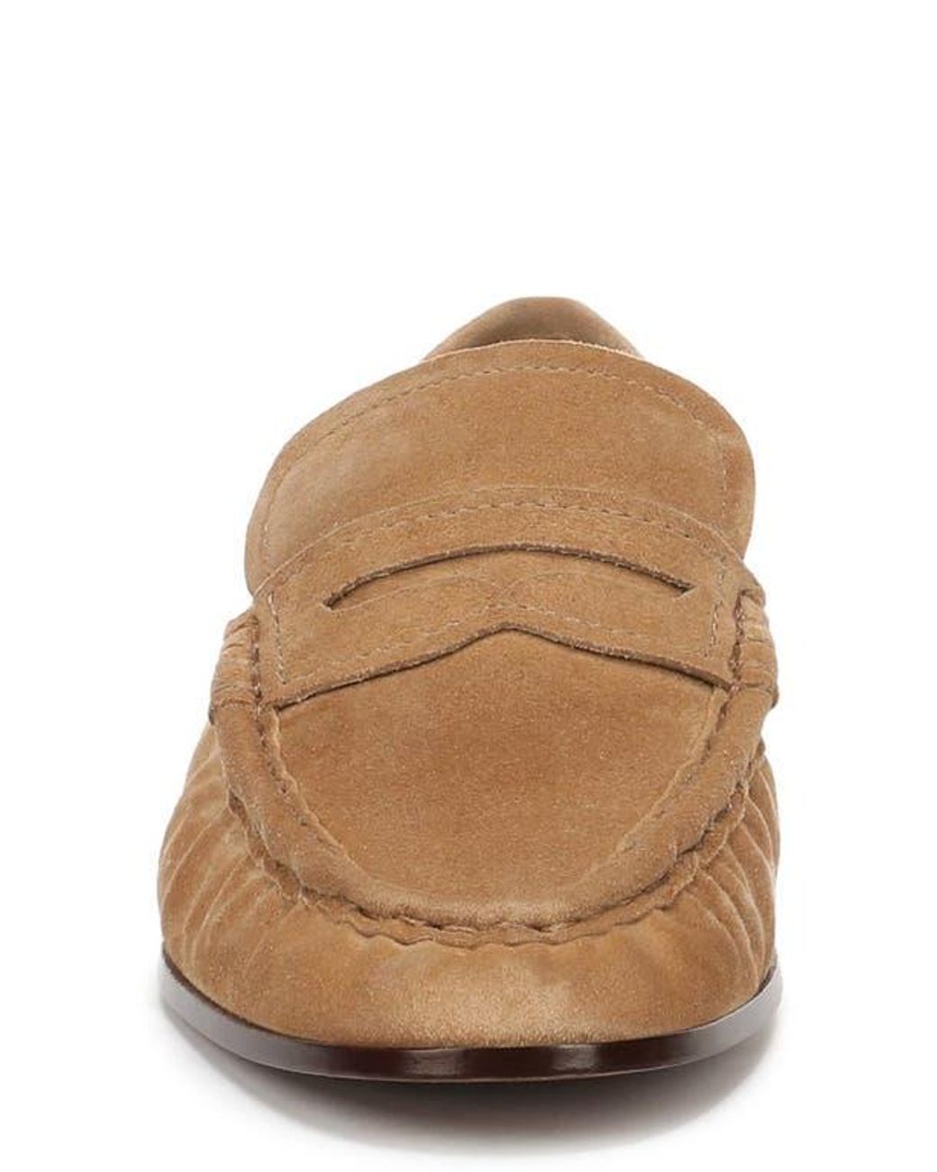 Sam Edelman Brown Lizbeth Moc Toe Loafer