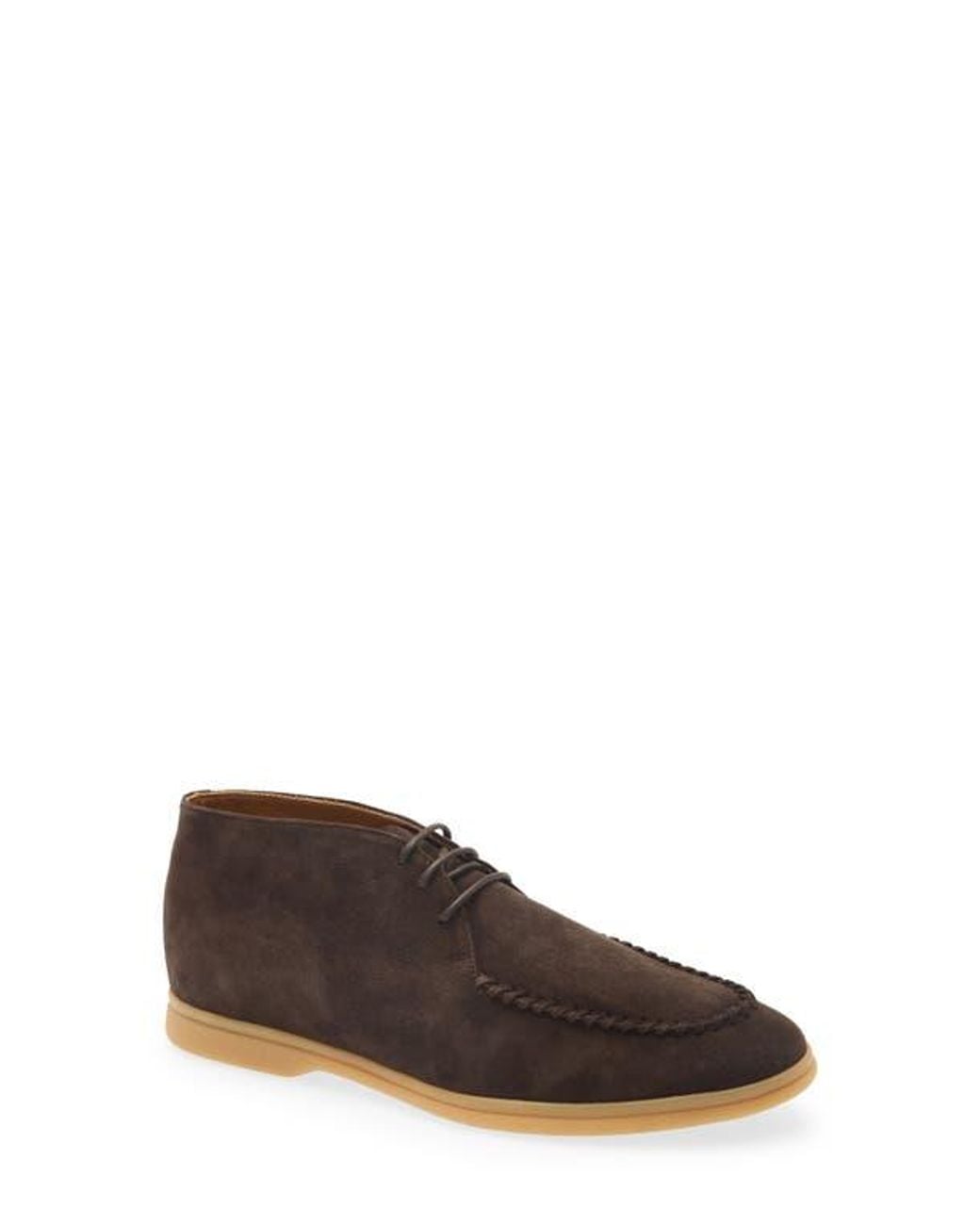 Eleventy Brown Braided Chukka Boot for men