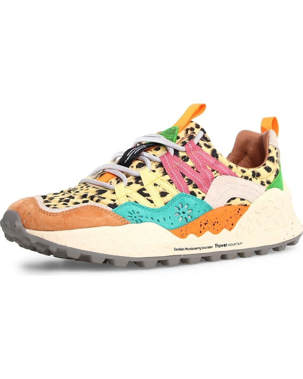 Flower Mountain White Washi Sneaker