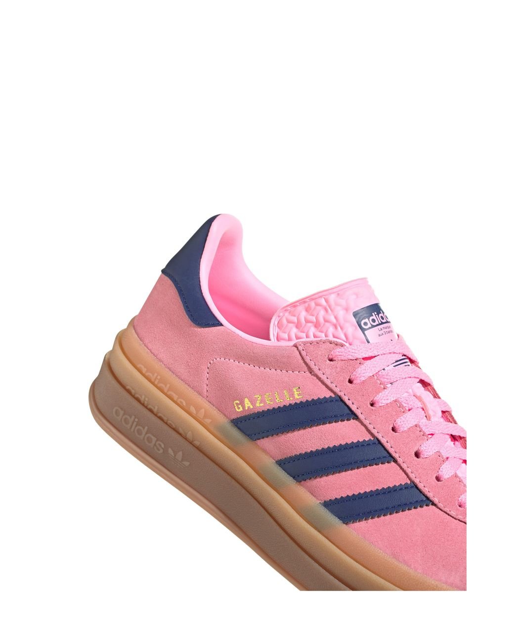 Slip schoenen Rode datum mooi adidas Gazelle Bold Platform Sneaker in Pink | Lyst