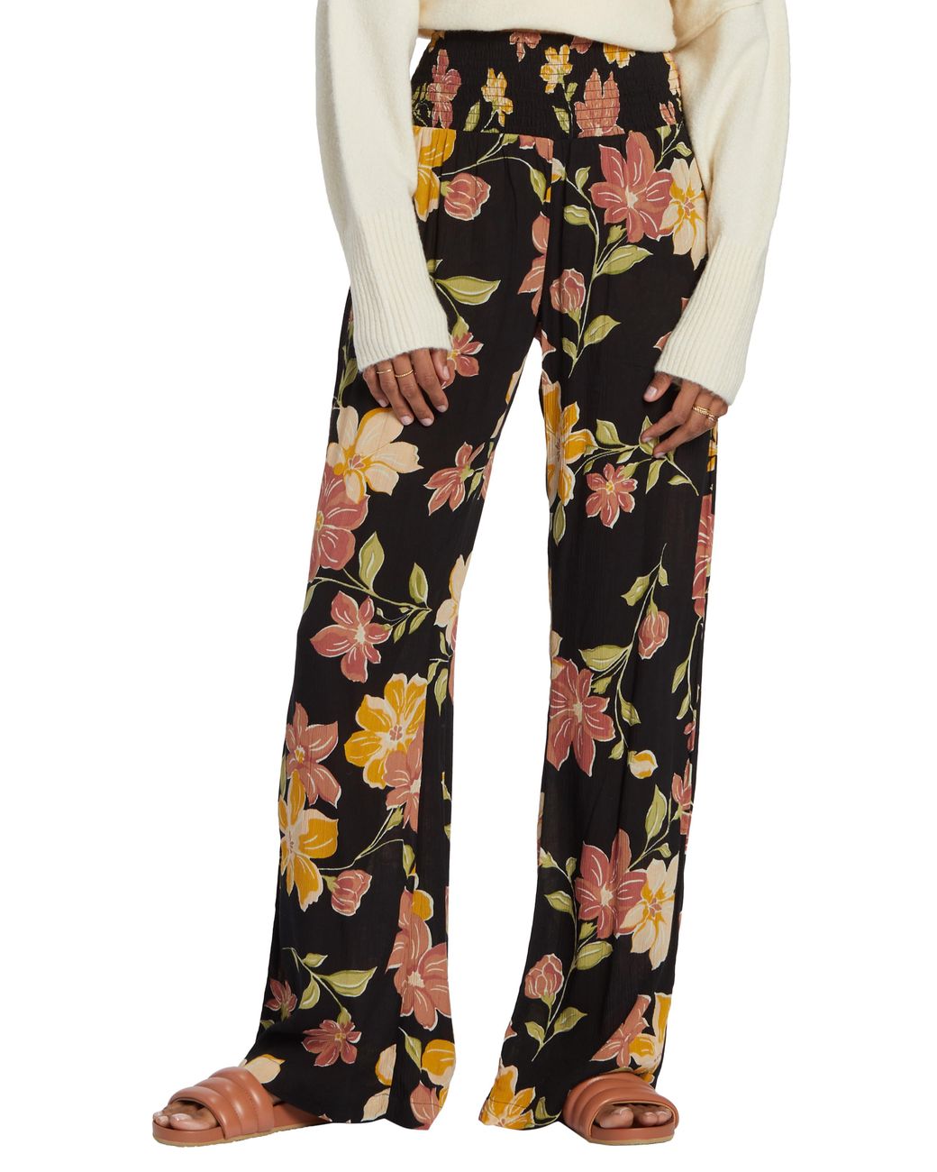 Billabong Wandering Soul Floral Wide Leg Pant | Urban Outfitters