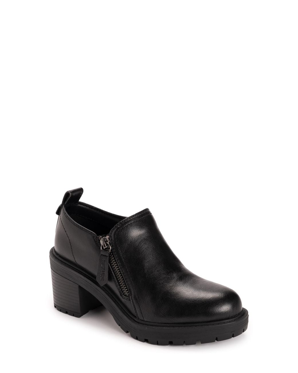 Muk Luks Black Lainey Side Zip Bootie