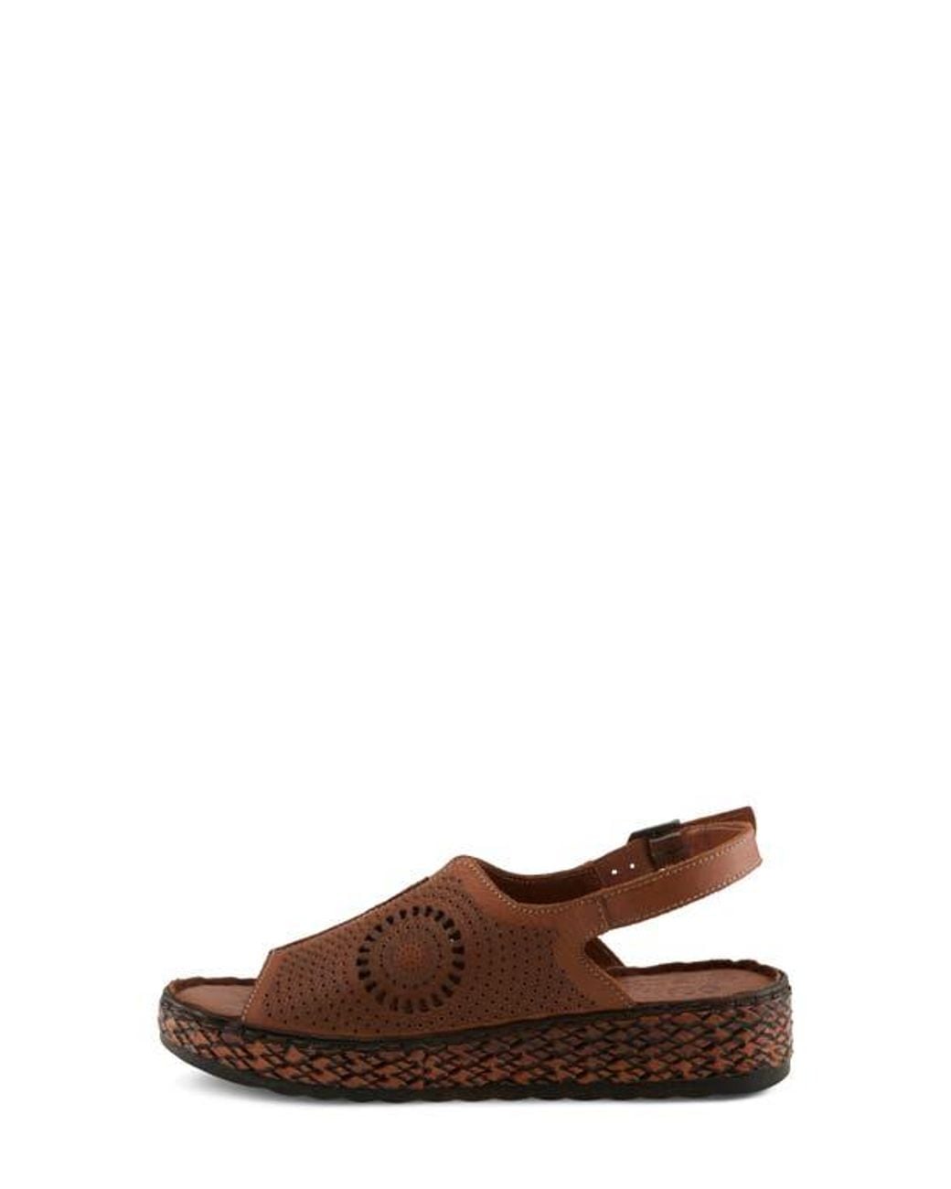Spring Step Brown Cordero Slingback Sandal