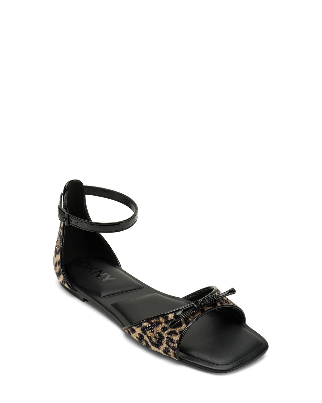 DKNY Black Dazey Ankle Strap Sandal