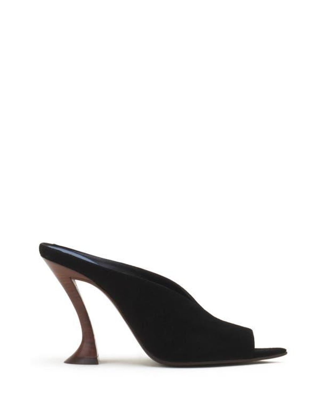 Lanvin Black Midnight Step Mule