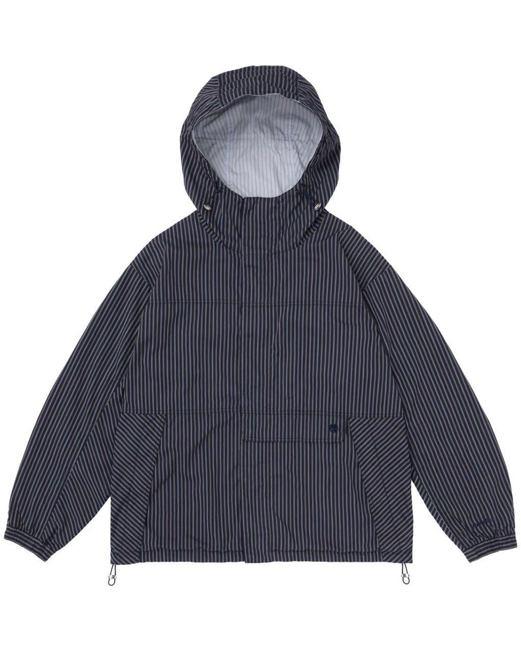 vowels Blue Reversible Shell Jacket for men
