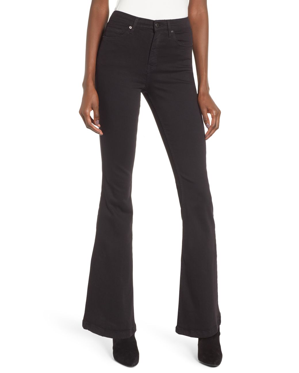 Jamie High Waist Flare Leg Jeans 