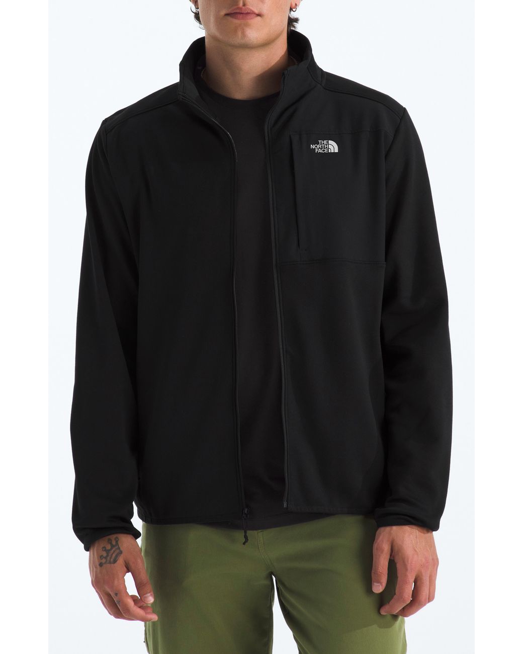 The North Face Black Performance Fleece Jacket for men