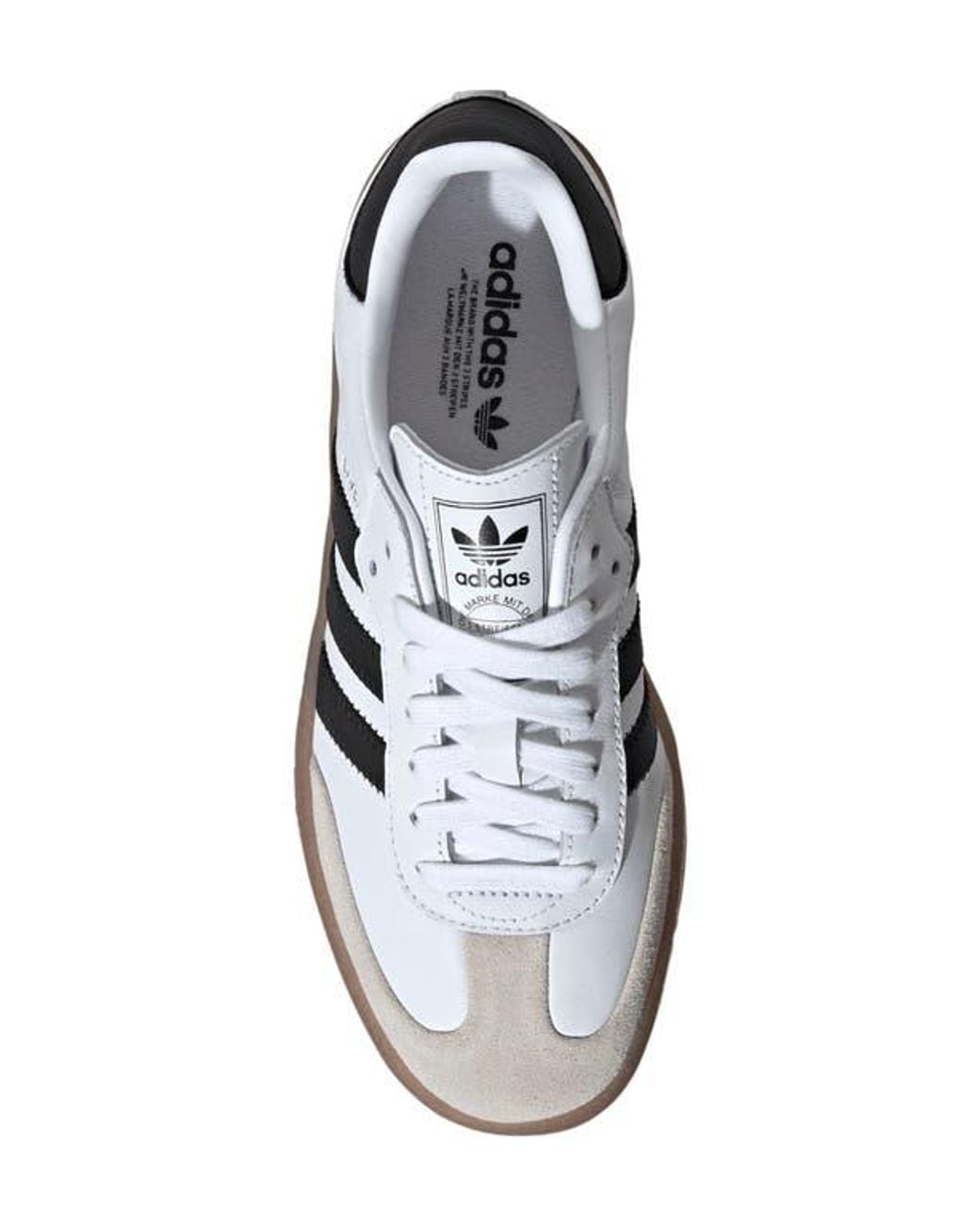 Adidas White Sambae Sneaker