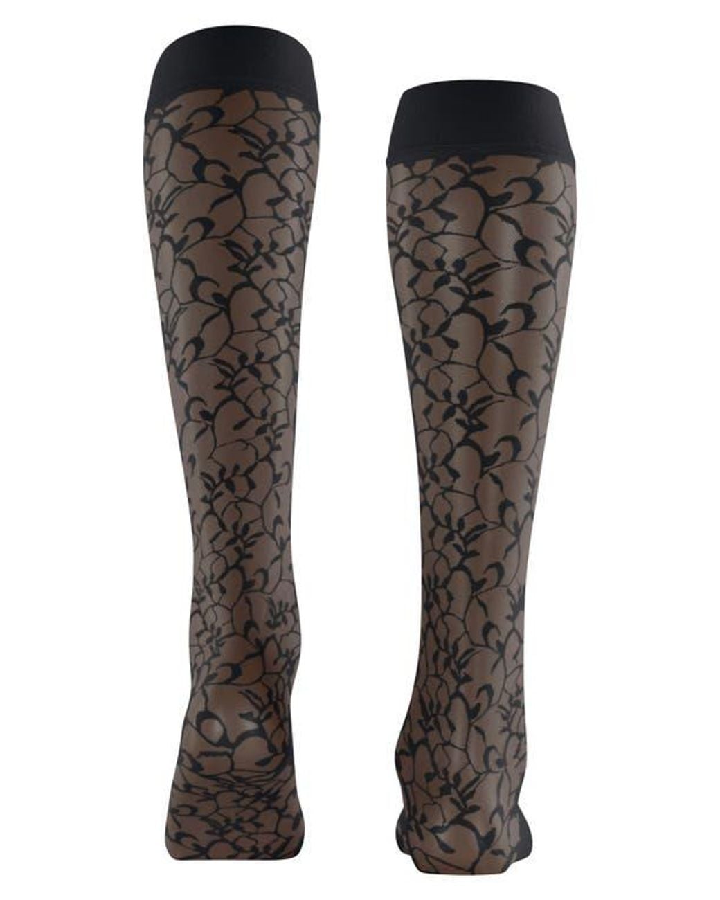Falke Black Soft Spell Knee High Socks
