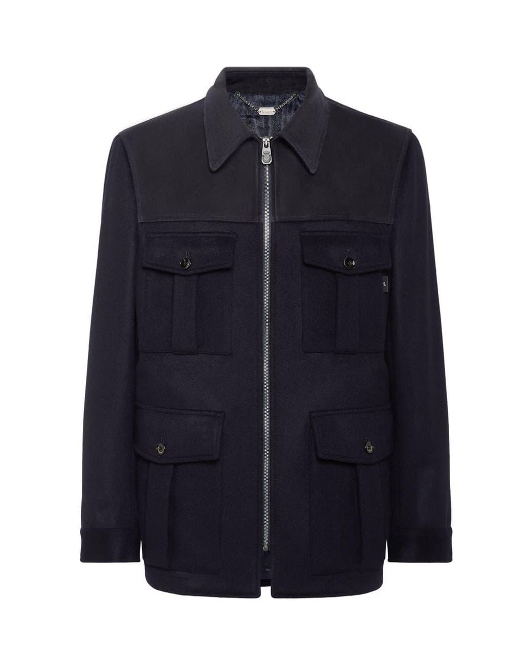 Billionaire Blue Field Jacket for men