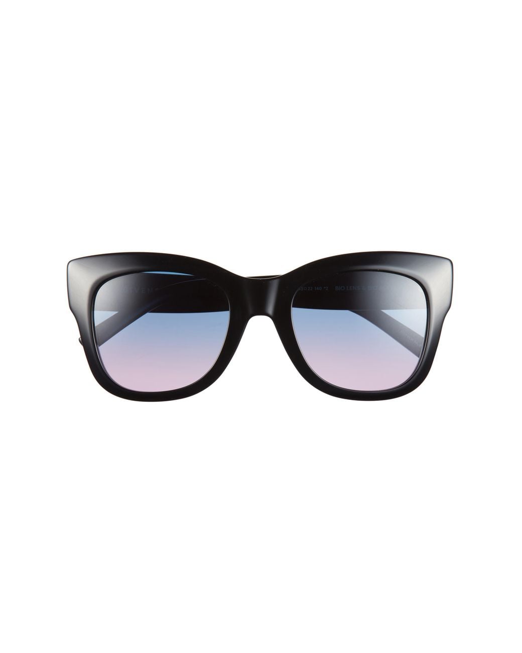 Givenchy Black City 53Mm Gradient Geometric Sunglasses (Nordstrom Exclusive)