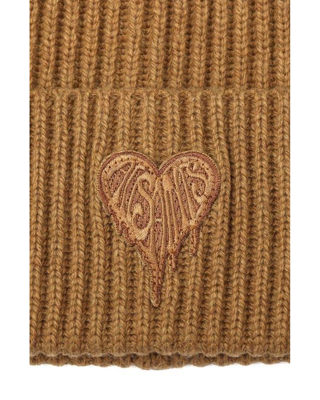 ALL SAINTS Heart Logo Rib Beanie, NWT. AllSaints Heart Logo Rib Beanie | Nordstromrack main image 2