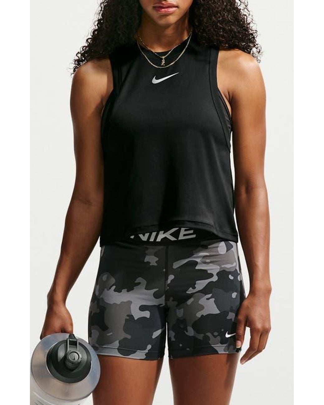 Nike Black Performance Racerback Tank