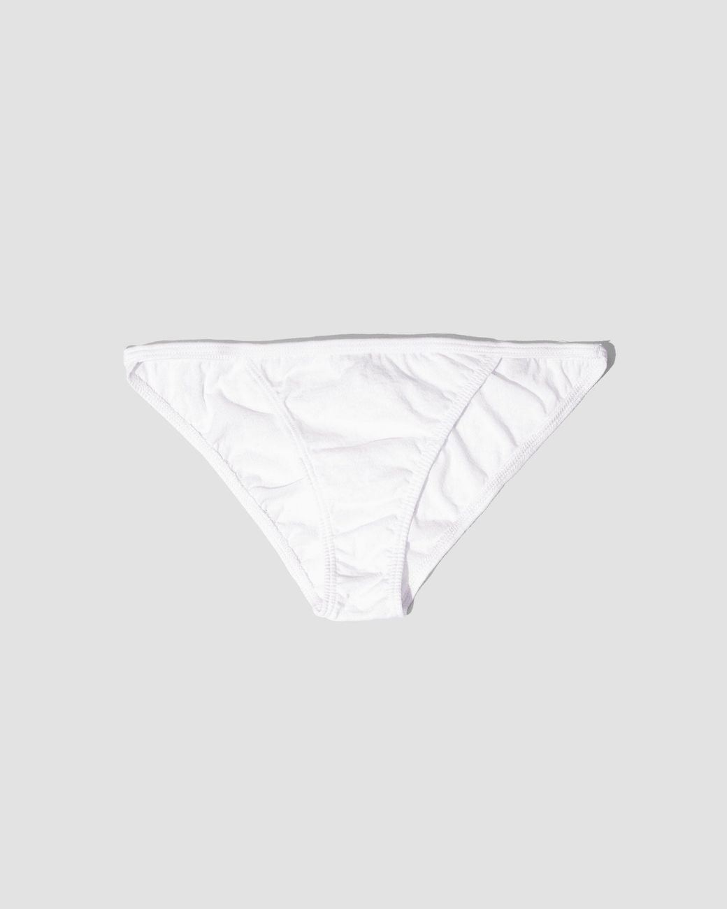 Oddobody White Organic Cotton String Bikini