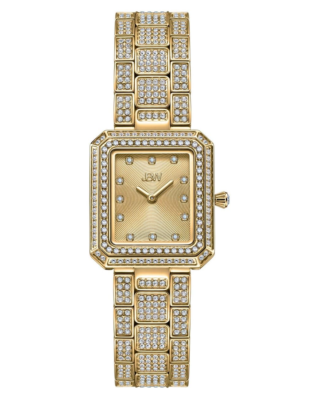 JBW Metallic Arc Diamond Bracelet Watch, 23Mm