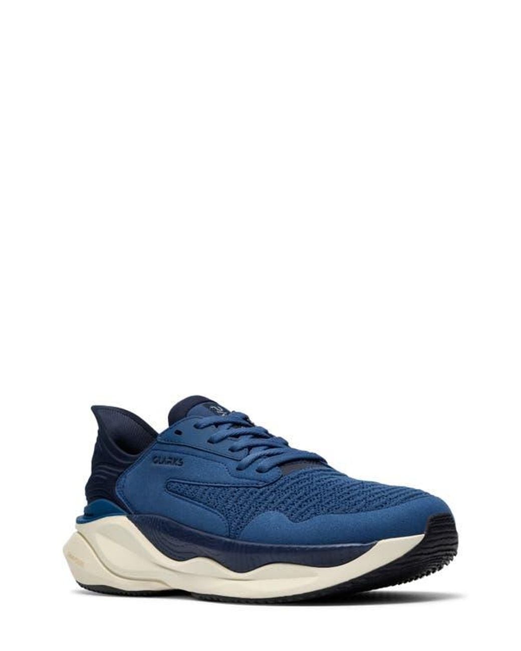 Clarks Blue Pace Sneaker for men