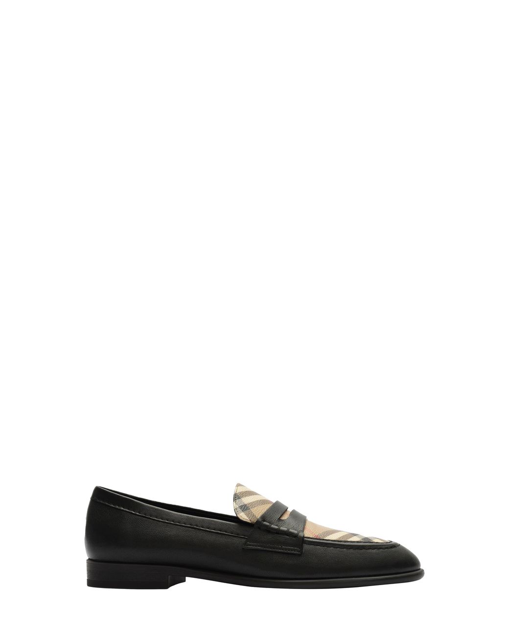 Burberry Black Opal Check Loafer