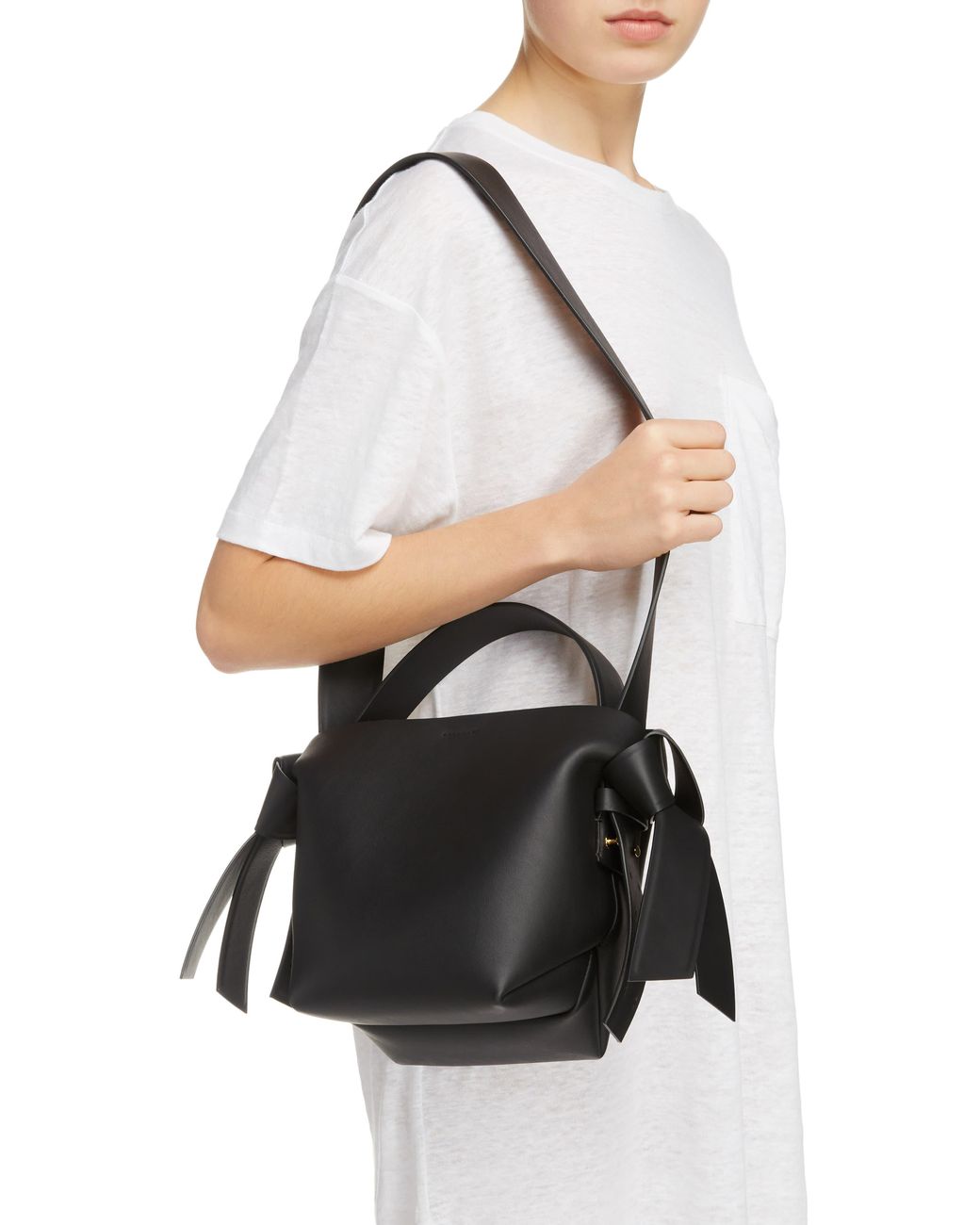 acne musubi mini black