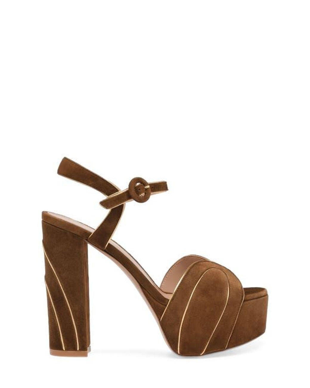 Gianvito Rossi Brown Tamara Sandals
