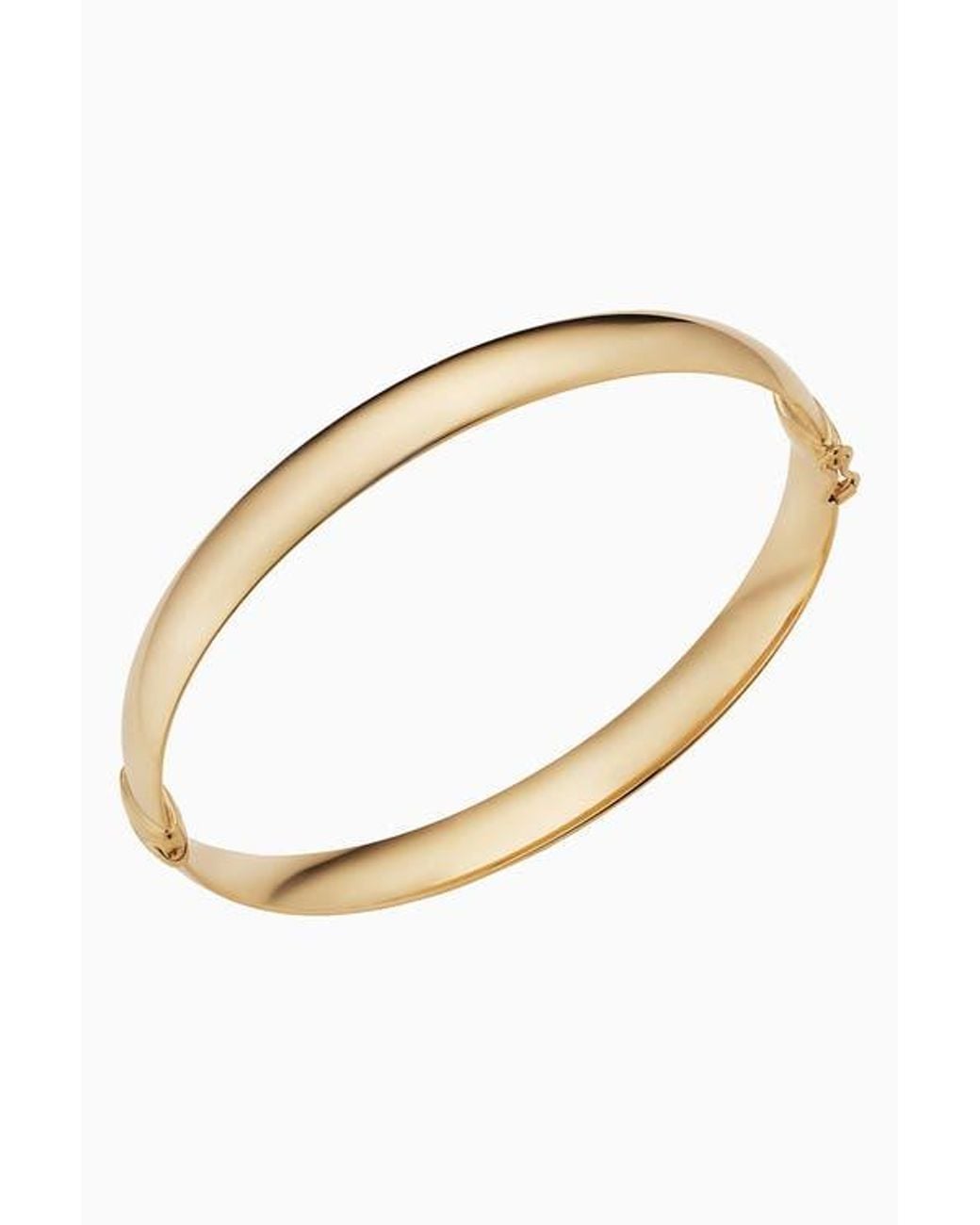 Oradina White 14K The One Statement Bangle