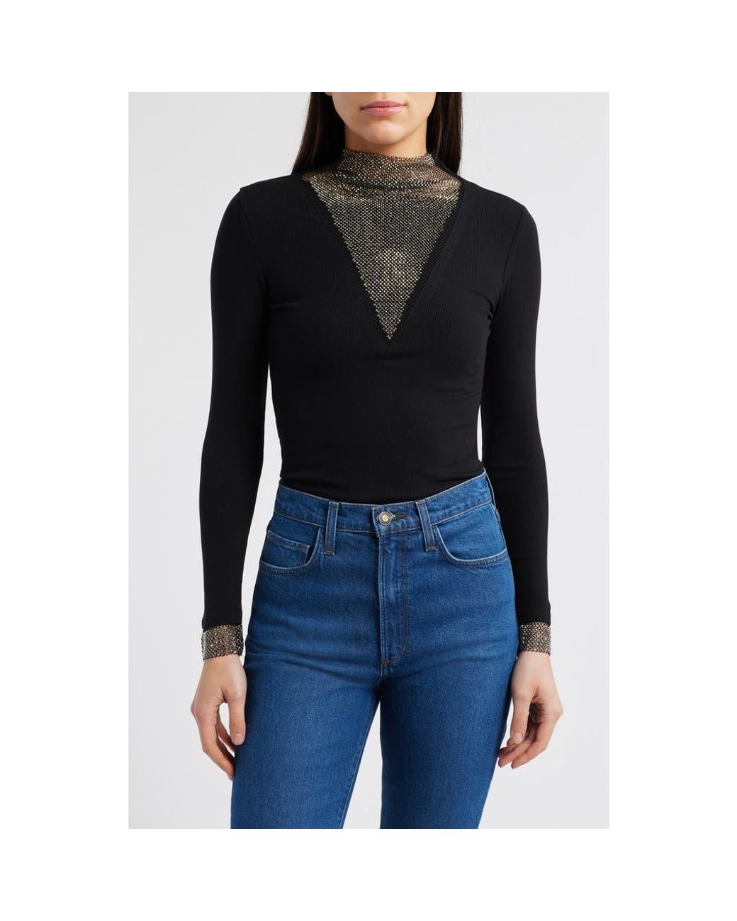 mesh yoke top