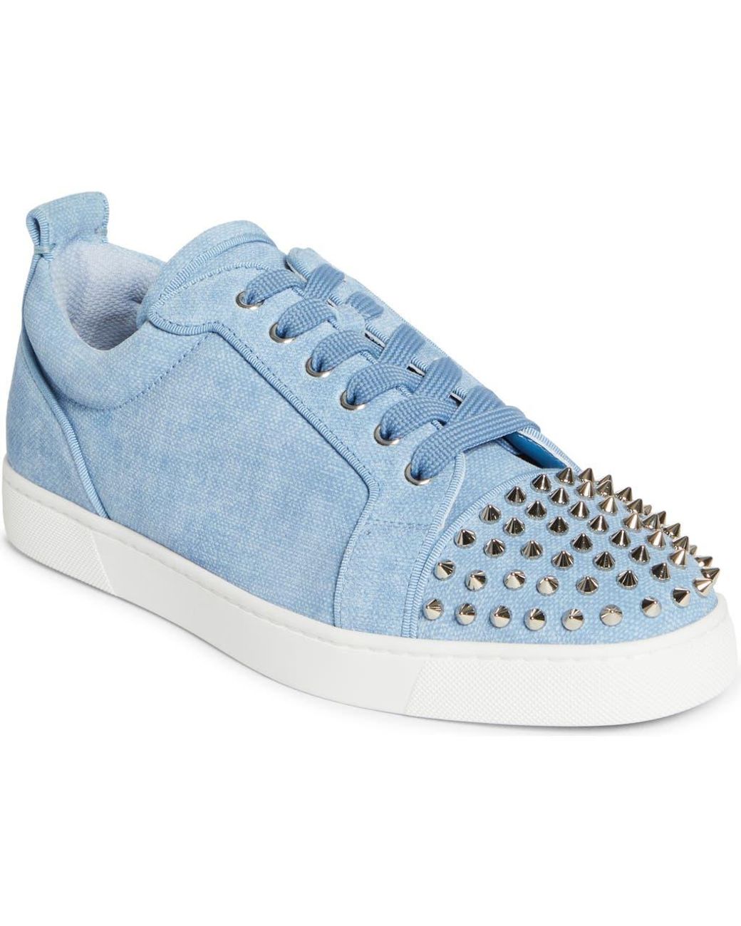 Christian Louboutin Louis Junior Spikes Orlato Sneaker in  display picture 3