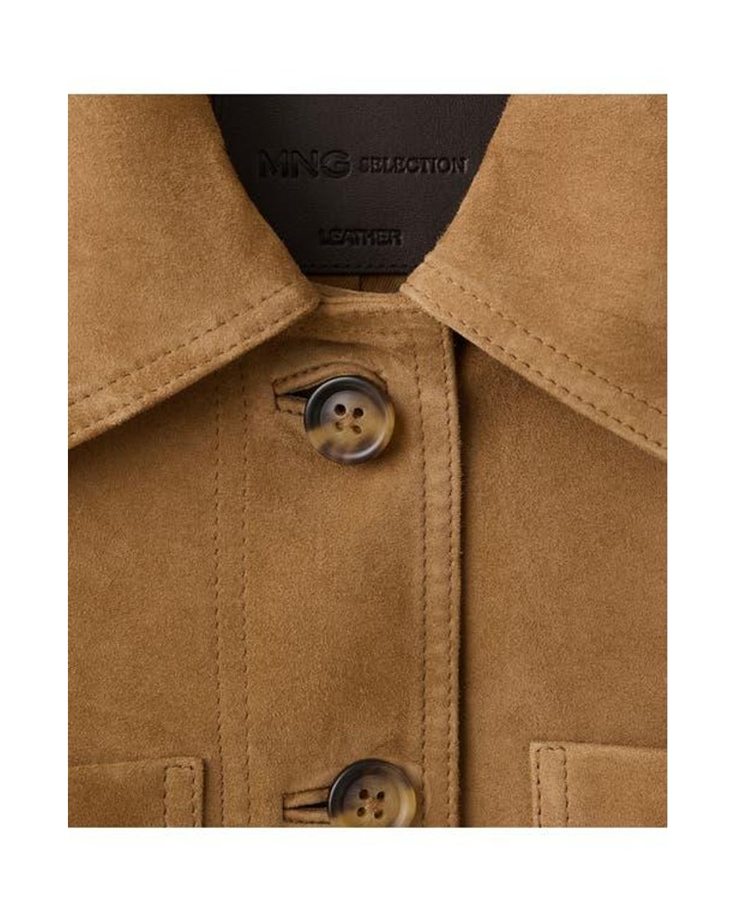 Mango Brown Suede Jacket