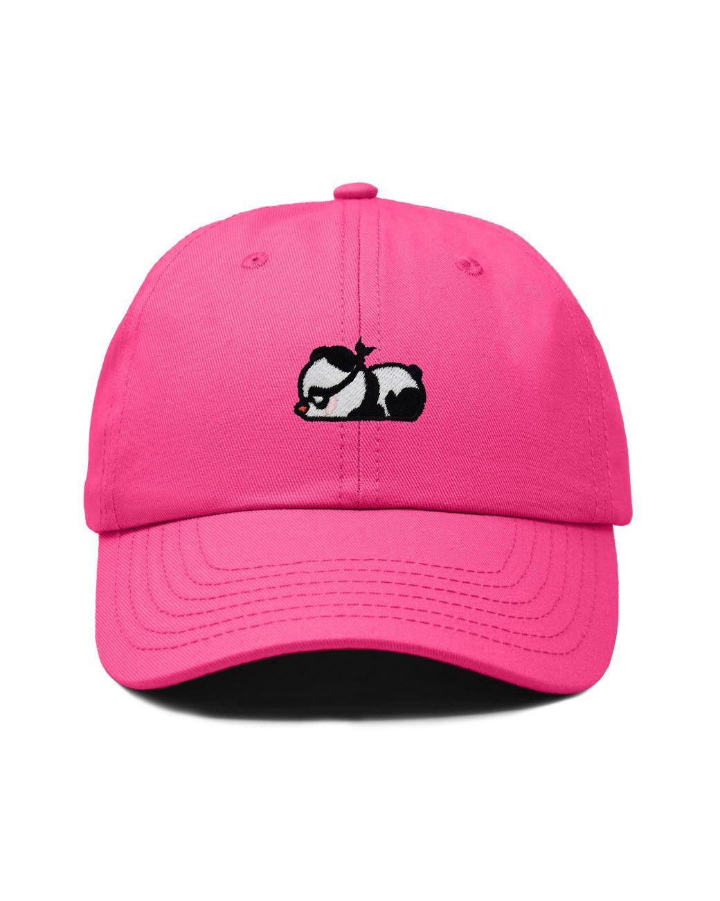 Alix Pink Pandit Panda Dad Cap for men