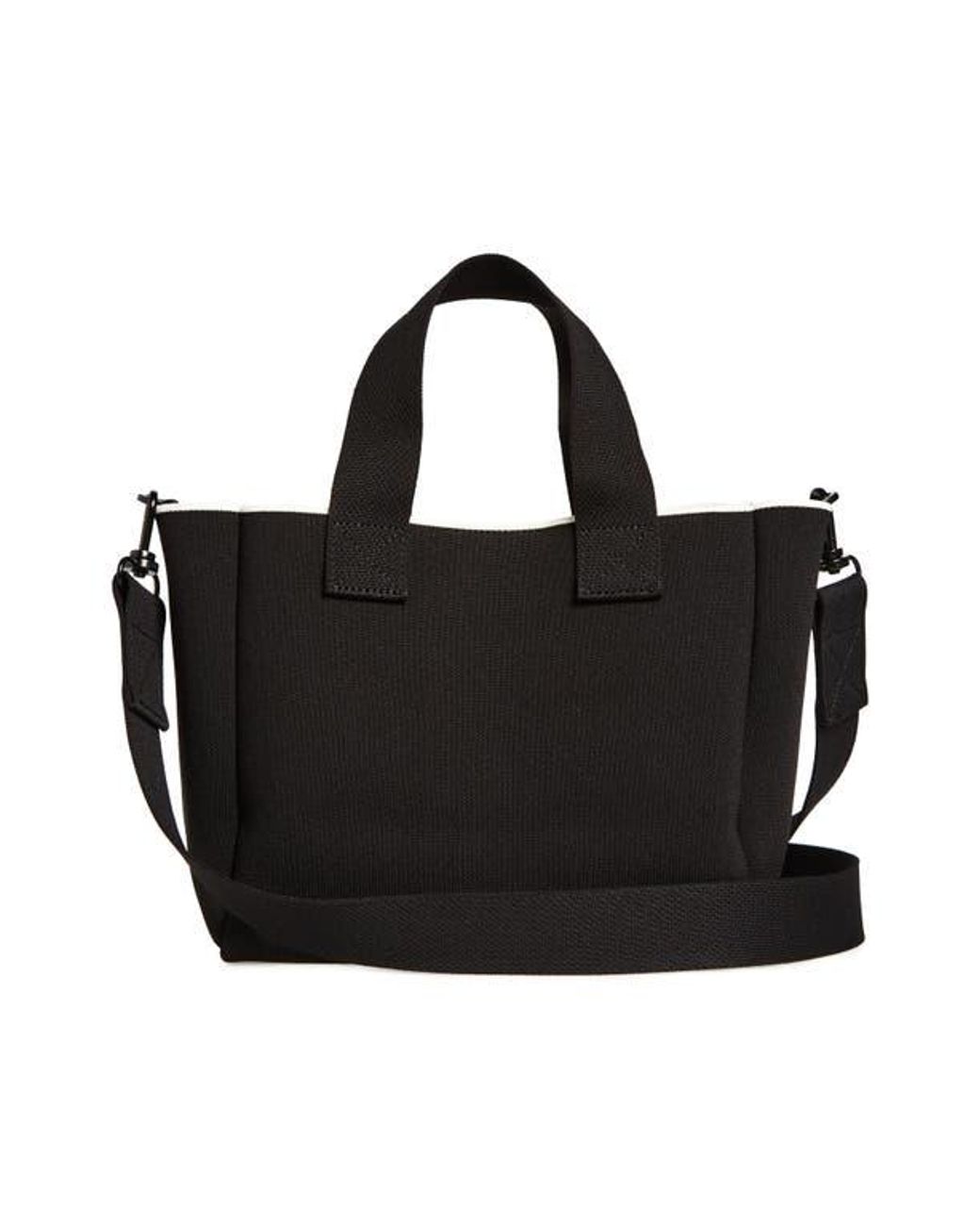 AllSaints Black Mini Izzy Recycled Polyester Tote