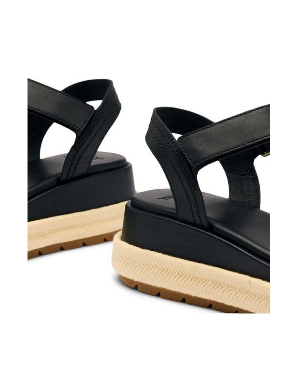 Sorel Blue Sunpeak Ankle Strap Platform Sandal
