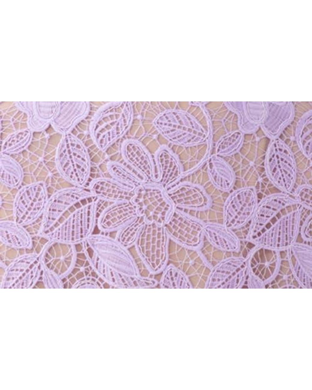 SAU LEE Rory Lace Cocktail Dress in Purple | Lyst