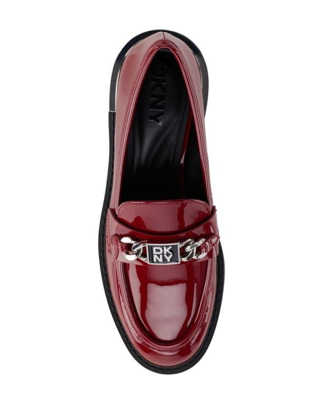 DKNY Red Radisson Bit Loafer