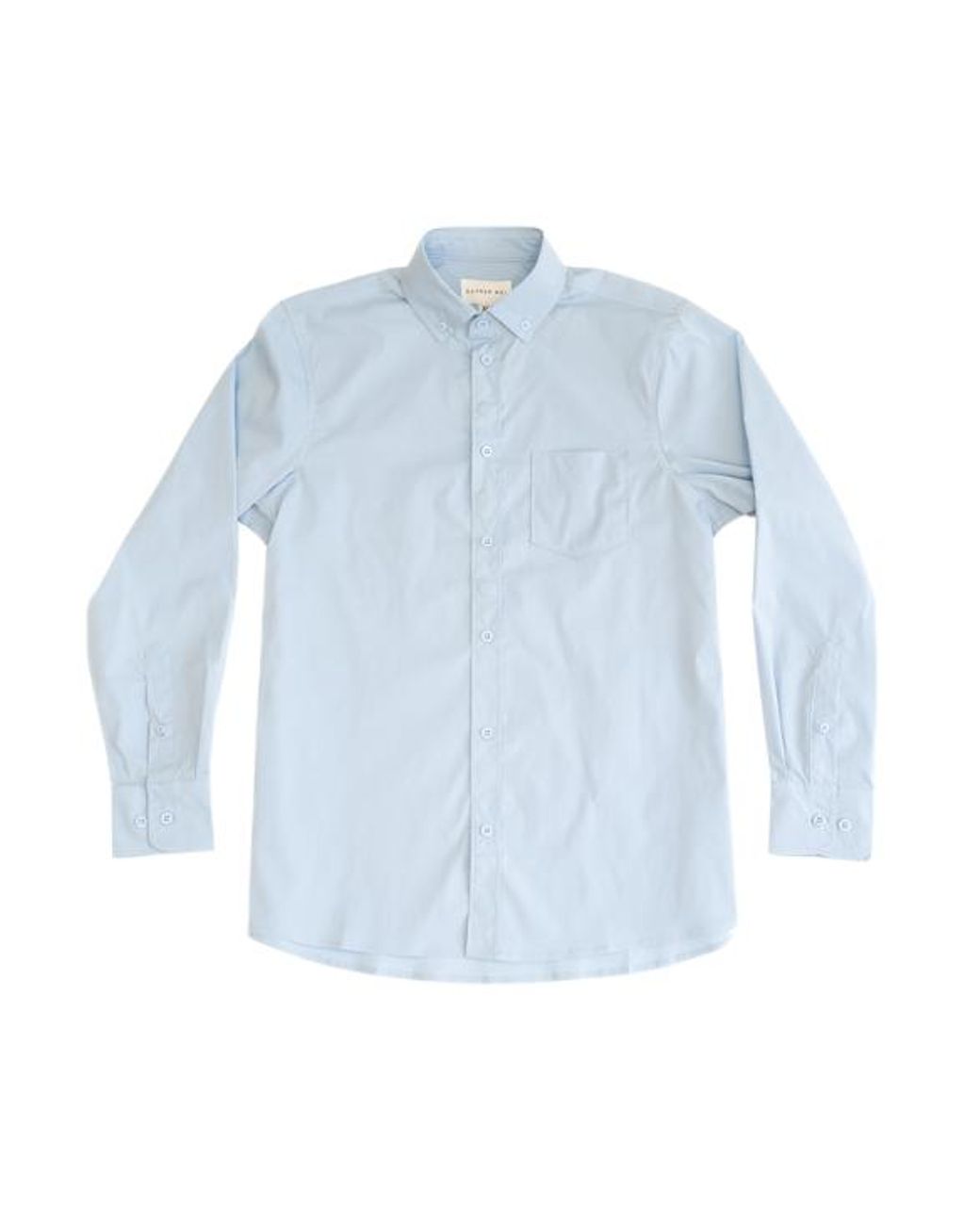 Dapper Boi Blue Essential Long Sleeve Button-Up