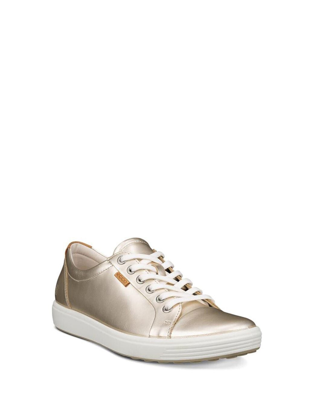 Ecco White Soft 7 Sneaker