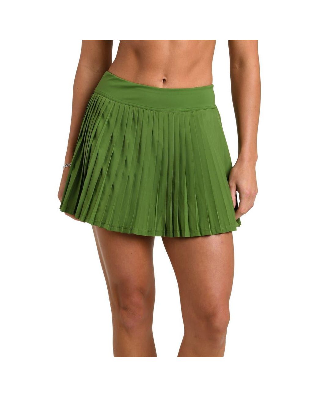 La Blanca Green Active Pleated Skort