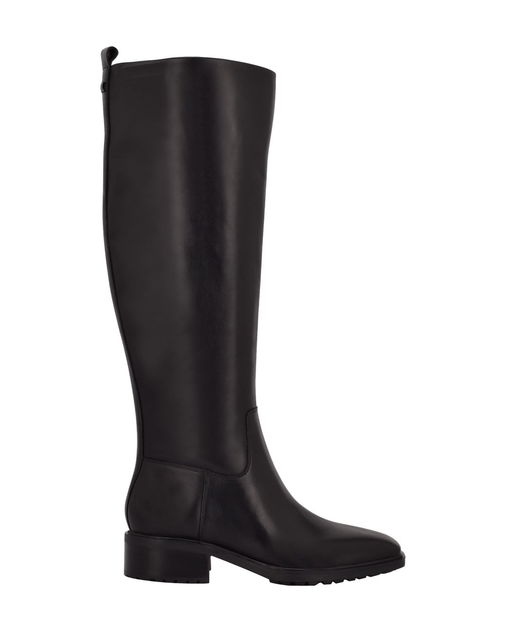 Calvin Klein Botina Knee High Boot in Black | Lyst