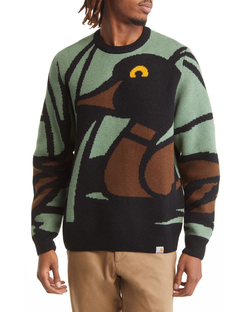 Carhartt WIP Duck Pond Wool Blend Sweater for Men | Lyst