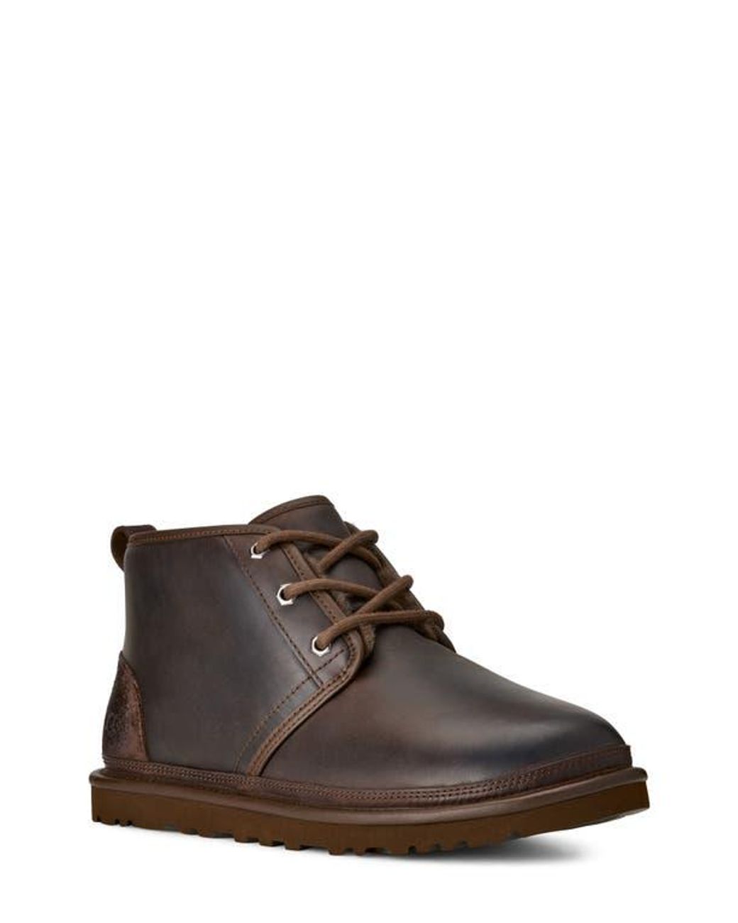 UGG Men\'s Dark Brown Chukka Boots with Tan Laces Ugg Men main image 3