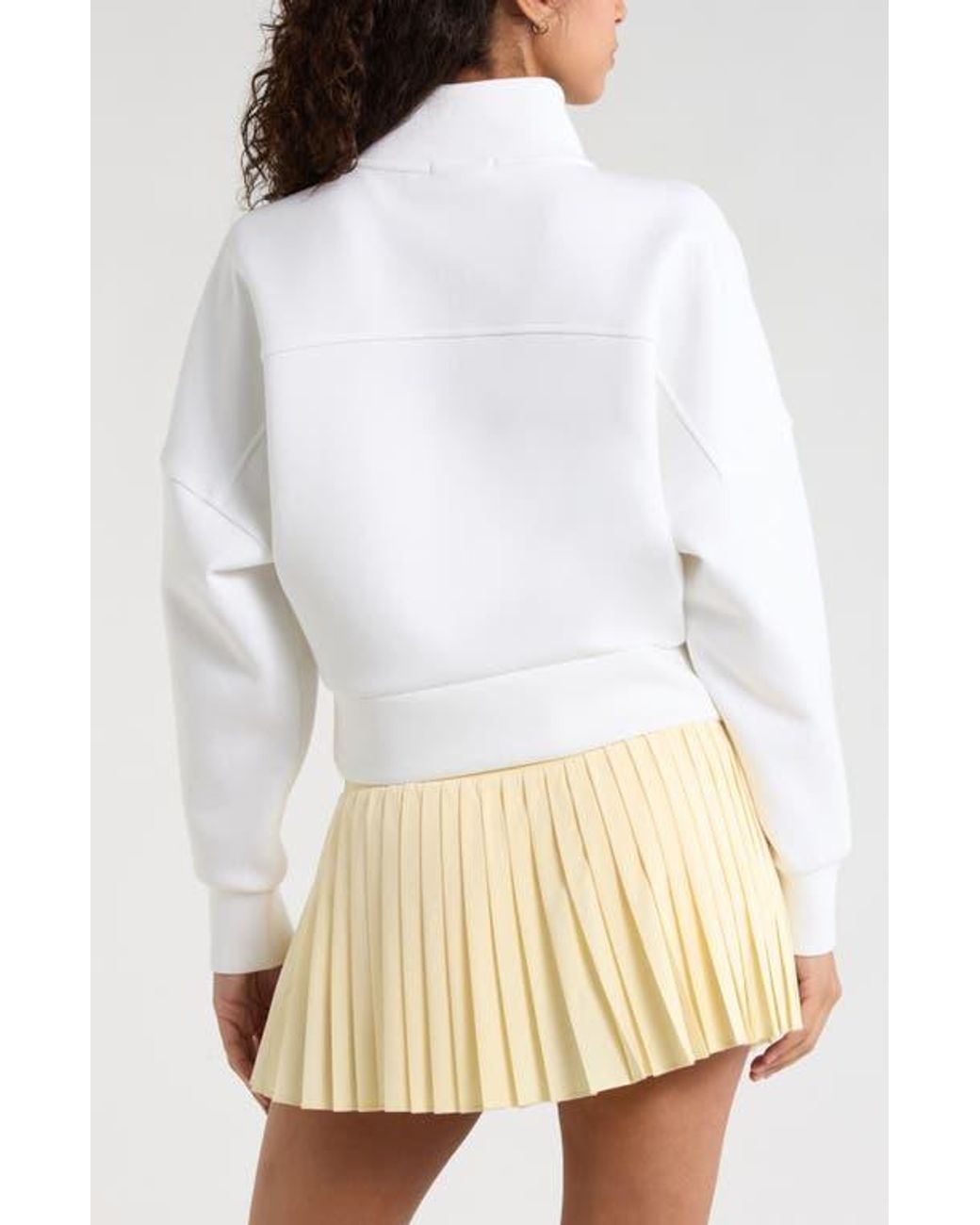 Zella White Boxy Jacket