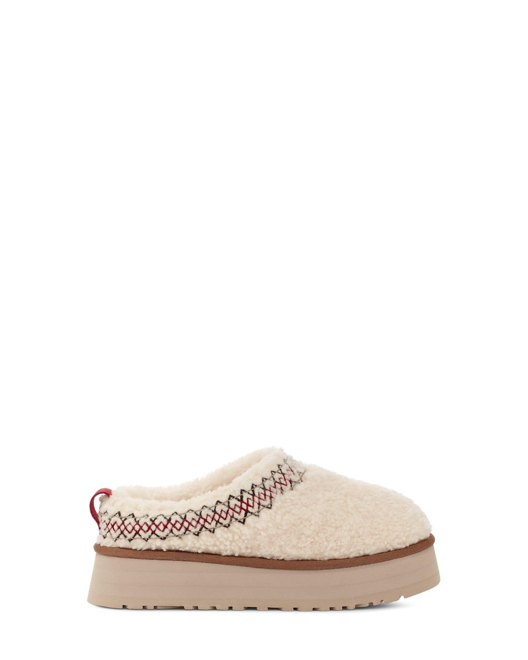 UGG ugg r Tazz Braid Genuine Shearling Slipper in Natural Lyst