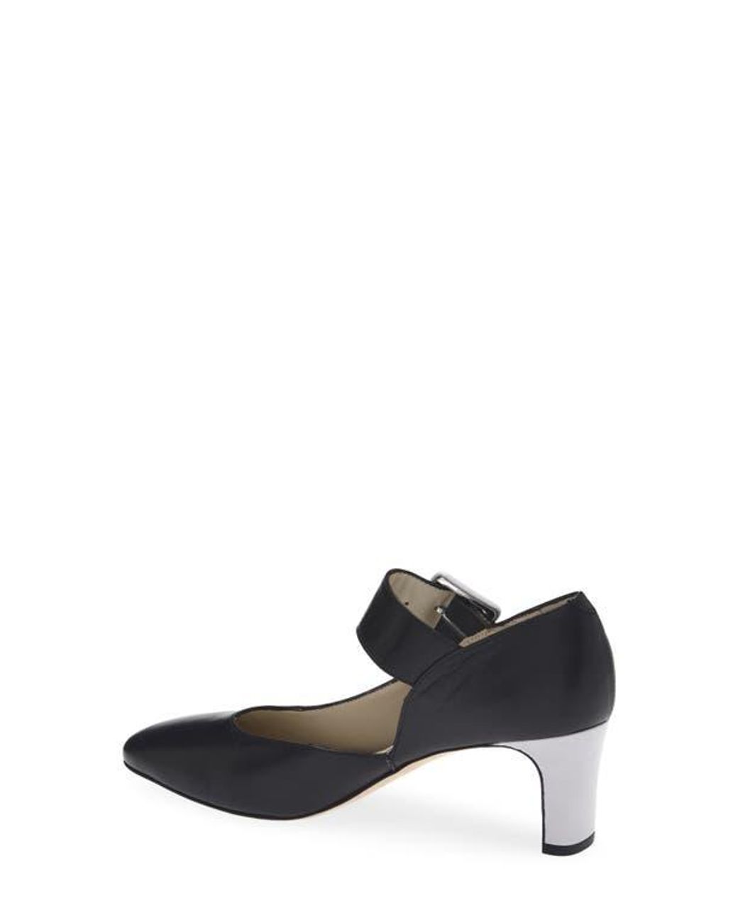 Amalfi by Rangoni Black Superbro Square Toe Pump