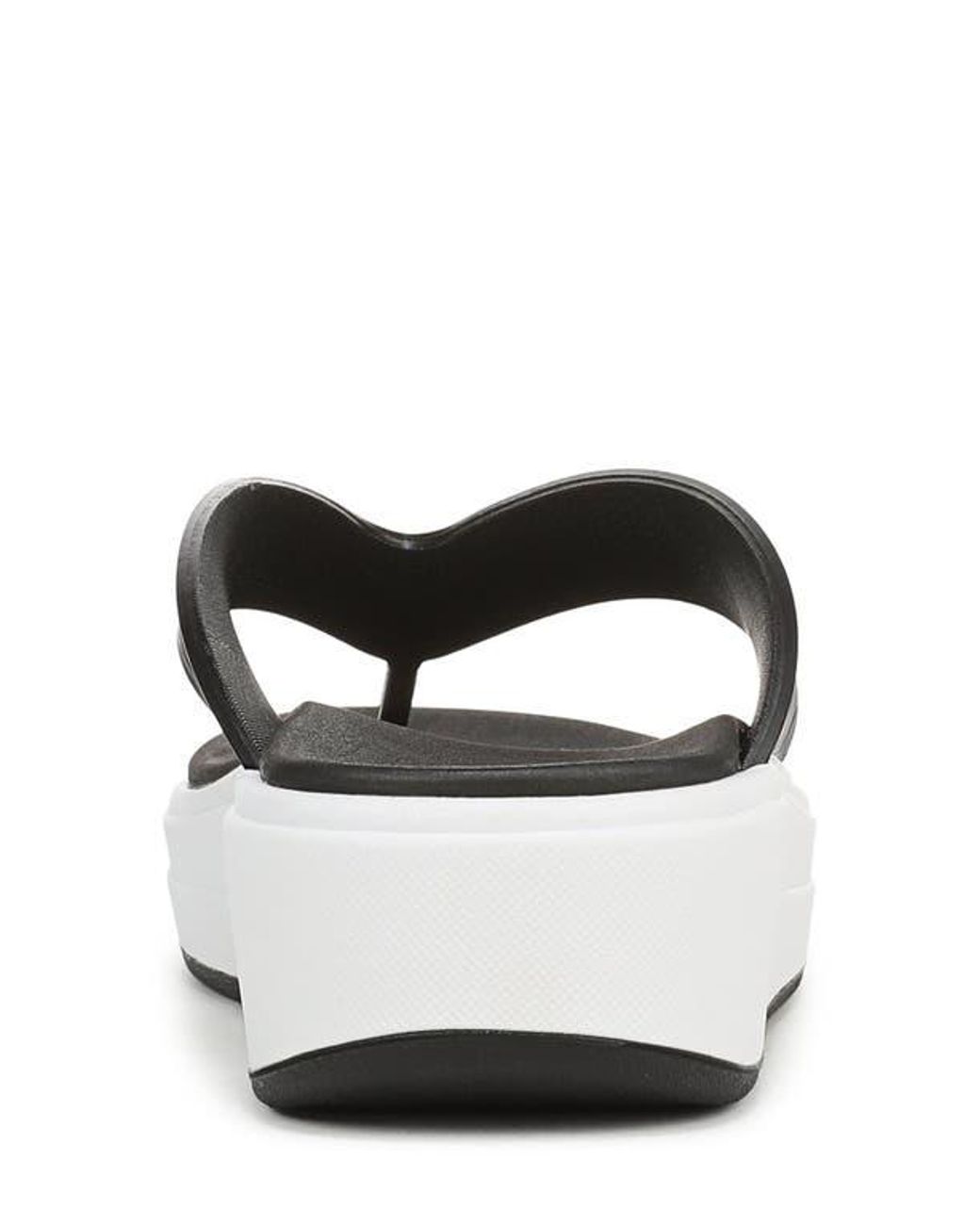 Ryka Black Viv Platform Thong Sandal